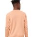 BELLA+CANVAS 3901 Unisex Sponge Fleece Sweatshirt in Peach
