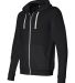 BELLA+CANVAS 3909 Unisex Tri-blend Sponge Fleece Z in Solid black triblend