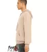 Bella + Canvas 3329 Fast Fashion Unisex Sueded Fle HEATHER OAT side view