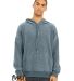 Bella + Canvas 3329 Fast Fashion Unisex Sueded Fle in Heather slate