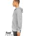 Bella + Canvas 3339 Fast Fashion Unisex Sueded Fle ATHLETIC HEATHER side view