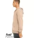 Bella + Canvas 3339 Fast Fashion Unisex Sueded Fle HEATHER OAT side view