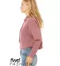 Bella + Canvas 7504 Fast Fashion Women's Cut Out F in Mauve side view