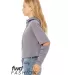 Bella + Canvas 7504 Fast Fashion Women's Cut Out F in Storm side view