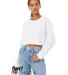 Bella + Canvas 6501 Fast Fashion Women's Cropped Long Sleeve Tee Catalog catalog view