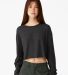 Bella + Canvas 6501 Fast Fashion Women's Cropped Long Sleeve Tee Catalog catalog view