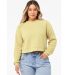 Bella + Canvas 7505 Fast Fashion Women's Raglan Pu FRENCH VANILLA front view