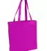 Augusta Sportswear 832 Grocery Tote Power Pink front view