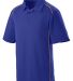 Augusta Sportswear 5091 Winning Streak Sport Shirt in Purple/ gold front view