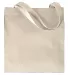 Augusta Sportswear 800 Promotional Tote Bag NATURAL front view