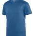 Augusta Sportswear 2801 Youth Kinergy Training T-S in Navy heather front view