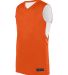Augusta Sportswear 1166 Alley-Oop Reversible Jerse in Orange/ white side view