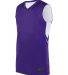 Augusta Sportswear 1166 Alley-Oop Reversible Jerse in Purple/ white side view