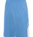 Augusta Sportswear 1169 Youth Alley-Oop Reversible in Columbia blue/ white front view