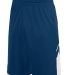 Augusta Sportswear 1169 Youth Alley-Oop Reversible in Navy/ white front view