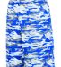 Augusta Sportswear 1406 Reversible Wicking Shorts in Royal mod/ white front view