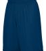 Augusta Sportswear 1407 Youth Reversible Wicking S in Navy/ white front view