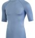 Augusta Sportswear 2606 Hyperform Compression Half in Graphite front view