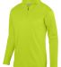 Augusta Sportswear 5508 Youth Wicking Fleece Pullo in Lime front view
