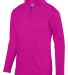 Augusta Sportswear 5508 Youth Wicking Fleece Pullo in Power pink front view