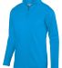Augusta Sportswear 5508 Youth Wicking Fleece Pullo in Power blue front view