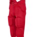 Augusta Sportswear 9620 Phantom Integrated Pants in Red front view