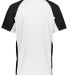Augusta Sportswear 1517 Cutter Jersey in White/ black back view
