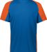 Augusta Sportswear 1517 Cutter Jersey in Royal/ orange front view
