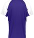 Augusta Sportswear 1517 Cutter Jersey in Purple/ white back view