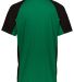 Augusta Sportswear 1517 Cutter Jersey in Kelly/ black back view