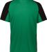 Augusta Sportswear 1517 Cutter Jersey in Kelly/ black front view
