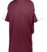 Augusta Sportswear 1518 Youth Cutter Jersey in Maroon/ white front view