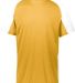 Augusta Sportswear 1518 Youth Cutter Jersey in Athletic gold/ white front view