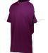 Augusta Sportswear 1518 Youth Cutter Jersey in Maroon/ white side view