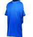 Augusta Sportswear 1518 Youth Cutter Jersey in Royal/ white side view