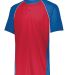 Augusta Sportswear 1560 Limit Jersey in Royal/ red/ white front view