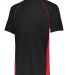 Augusta Sportswear 1560 Limit Jersey in Black/ red front view