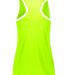 Augusta Sportswear 1679 Girls Crosse Jersey in Lime/ white back view
