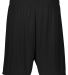 Augusta Sportswear 2780 Attain Shorts in Black back view