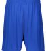 Augusta Sportswear 2781 Youth Attain Shorts in Royal back view