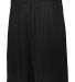 Augusta Sportswear 2781 Youth Attain Shorts in Black front view