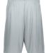 Augusta Sportswear 2782 Longer Length Attain Short in Silver back view