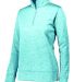 Augusta Sportswear 2911 Women's Stoked Pullover in Aqua front view