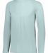 Augusta Sportswear 2795 Adult Attain Wicking Long- in Silver front view