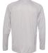 Augusta Sportswear 2795 Adult Attain Wicking Long- in Silver back view