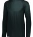 Augusta Sportswear 2796 Youth Attain Wicking Long  in Black front view