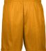 Augusta Sportswear 1843 Youth Tricot Mesh Shorts in Gold back view