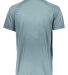 Augusta Sportswear 1566 Youth Attain Two-Button Je in Blue grey back view