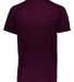 Augusta Sportswear 1566 Youth Attain Two-Button Je in Maroon back view