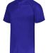 Augusta Sportswear 1566 Youth Attain Two-Button Je in Purple front view
